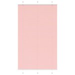 vidaXL Store plissé rose 120x200 cm largeur du tissu 119 4cm polyester
