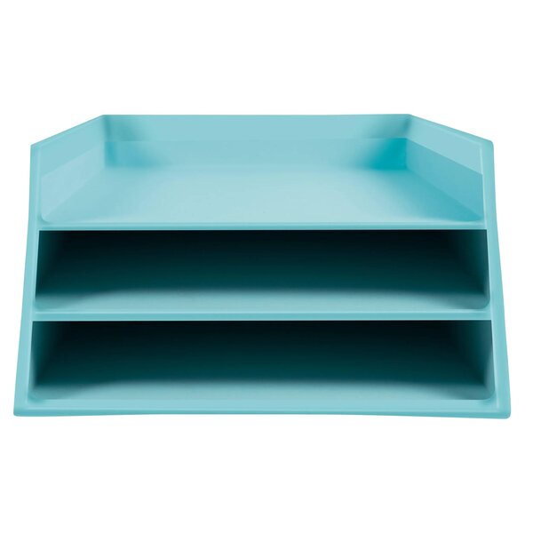 Corbeille À Courrier Combo 3 Niveaux Carton Aquarel - Couleurs Assorties - Exacompta