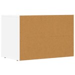 vidaXL Meuble TV Blanc 60 x 35 x 40 cm Bois d'ingénierie