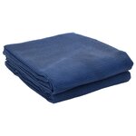 vidaXL Tapis de sol de camping bleu 4 5x2 5 m