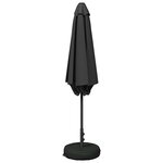 vidaXL Parasol de jardin avec base 270 x 270 cm Polyester
