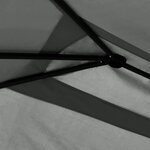vidaXL Belvédère 2 98x5 3x2 59 m Anthracite 160 g/m²