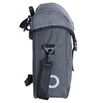 Willex sac à bandoulière de vélo flex 800 14 l gris et noir