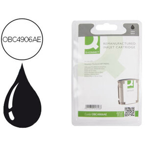 Q-Connect cartouche jet d'encre - compatible HP C4906AE - Noir - 2200p