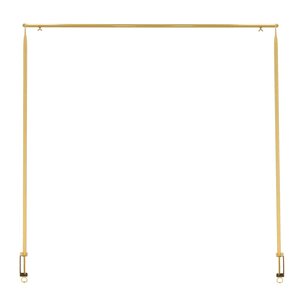 Esschert Design Tige de table décorative avec pince doré