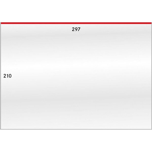 Gaines de protection 210 x 197 mm pour documents format A4.
