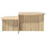 vidaXL Table basse Chêne Sonoma 100 x 50 x 40 cm Bois d'ingénierie