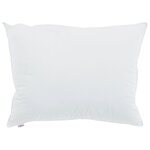 vidaXL Oreillers 2 Pièces Blanc 50 x 70 cm 130gsm 100  coton