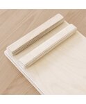 Jeu d'équilibre et motricité Montessori bois naturel et jaune
