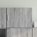 vidaXL Armoire murale sonoma gris 50x42 5x40 cm bois d'ingénierie