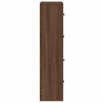 vidaXL Bibliothèque chêne marron 60x24x101 5 cm bois d'ingénierie