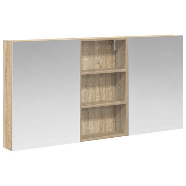 vidaXL Ensemble de Meubles de Salle de Bain 3 Pièces 140 x 14 5 x 70 cm