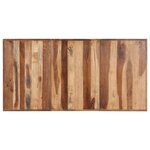 vidaXL Table de salle à manger 160x80x75 cm Bois avec finition miel