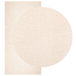 vidaXL Tapis HUARTE à poils courts doux et lavable beige 100x200 cm