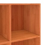 vidaXL Cabinet de Livre / Diviseur de Pièce Marron cire