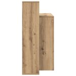 vidaXL Bureau chêne artisanal 100 x 40 x 90 cm Bois d'ingénierie