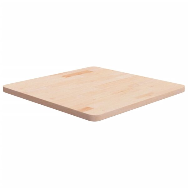 vidaXL Dessus de table carré 60x60x2 5 cm Bois chêne massif non traité