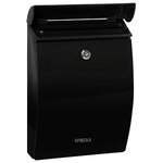 Boîte aux lettres en plastique  Mininova E5334  Robuste  Anticorrosion  Noir