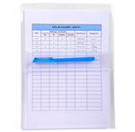 Sachet de 2 pochettes Plan murales Adh à soufflet x 10 EXACOMPTA