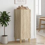 vidaXL Buffet Chêne Sonoma 33 x 34 5 x 90 cm Bois d'ingénierie