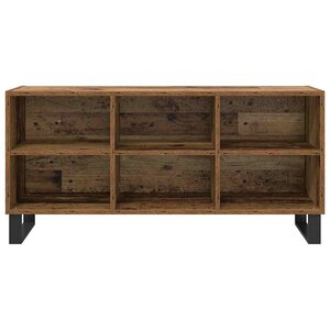 vidaXL Meuble TV Bois Ancien 103 5 x 30 x 50 cm Bois d'ingénierie