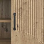 vidaXL Meuble TV Chêne artisanal 150 x 31 x 47 cm Bois d'ingénierie