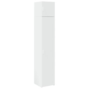 vidaXL Armoire de rangement mince blanc 40x42 5x225 cm