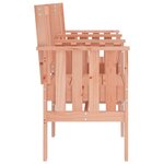 vidaXL Banc de jardin avec table 2 places bois massif de douglas