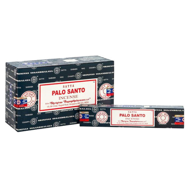 Encens satya palo santo - 12 boites de 15 grammes