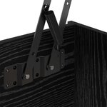 vidaXL Table basse Chêne noir 102 x 50 5 x 46 5 cm Bois d'ingénierie