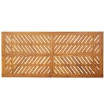 vidaXL Ensemble de salle à manger pour jardin 7 Pièces Marron