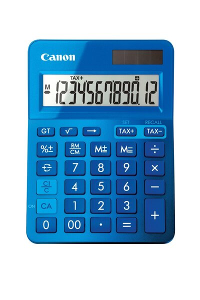 Calculatrice de bureau 12 chiffres LS-123K Bleue CANON