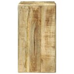 vidaXL Meuble TV 36x30x54 cm en bois massif de manguier