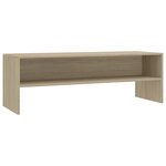 vidaXL Meuble TV Chêne sonoma 120x40x40 cm Bois d'ingénierie