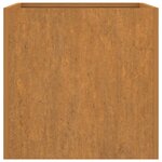 vidaXL Jardinière 62x47x46 cm acier corten