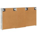 vidaXL Ensemble de Meubles de Salle de Bain 3 Pièces 140 x 14 5 x 70 cm
