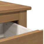 vidaXL Buffet avec tiroirs Panama 93x40x80 cm bois massif de pin