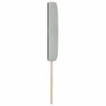 vidaXL Tête de lit LED avec bandes LED Gris clair 80 cm Velours