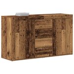 vidaXL Buffet Bois ancien 120 x 36 x 69 cm Bois d'ingénierie