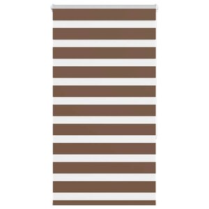 vidaXL Store zèbre marron 90x150 cm largeur du tissu 85 9 cm polyester