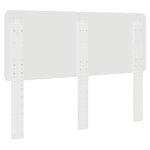 vidaXL Tête de lit Blanc Brillant 160 cm Bois d'ingénierie