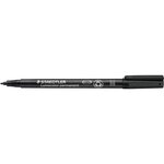 Marqueur permanent 317m lumocolor  étui de 10 staedtler