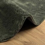 vidaXL Tapis Vert forêt 160 x 230 cm Polyester