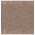 vidaXL Tapis Shaggy Anti-dérapant Marron 200 x 200 cm PP