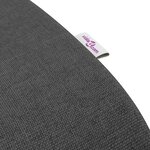 vidaXL Chaise assis-genoux noir 55x84x55 cm contreplaqué de bouleau