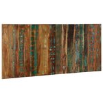vidaXL Tête de lit multicolore 180 cm bois massif récupération