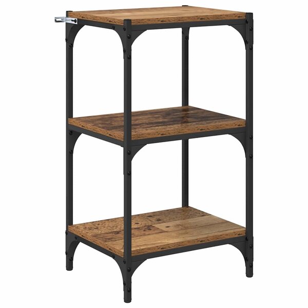 vidaXL Bibliothèque Bois ancien 40 x 33 x 70.5 cm Bois d'ingénierie