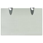 vidaXL Étagères murales 2 Pièces Verre 30 x 20 cm 8 mm