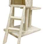 Arbre à chat 79 x 34 x 138 cm - Beige