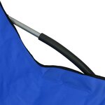 vidaXL Chaises de plage pliables lot de 2 Bleu Tissu